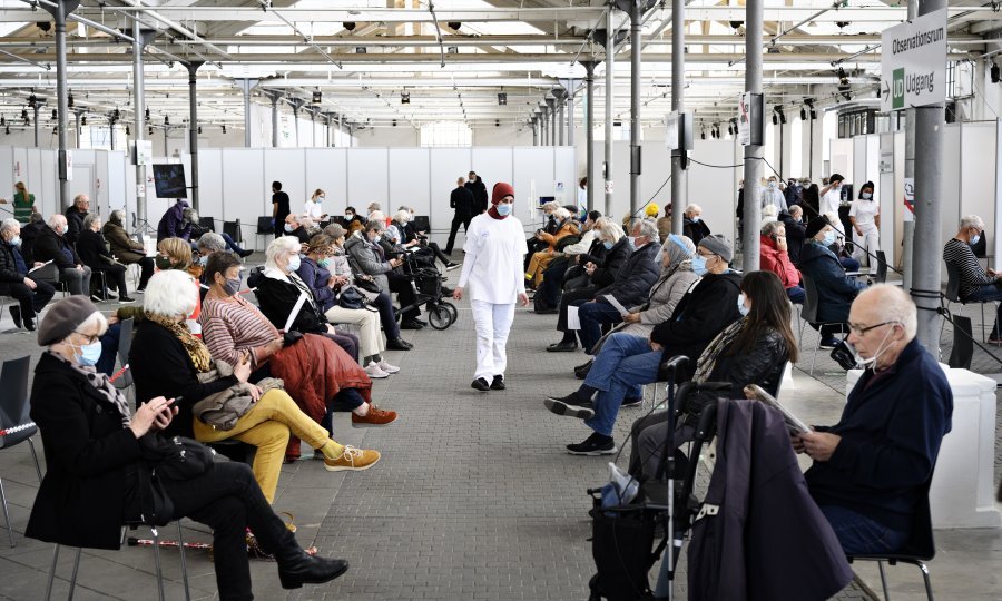 Cijepljenje u Danskoj, Kopenhagen