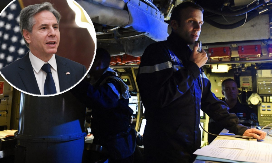 Antony Blinken, Emmanuel Macron