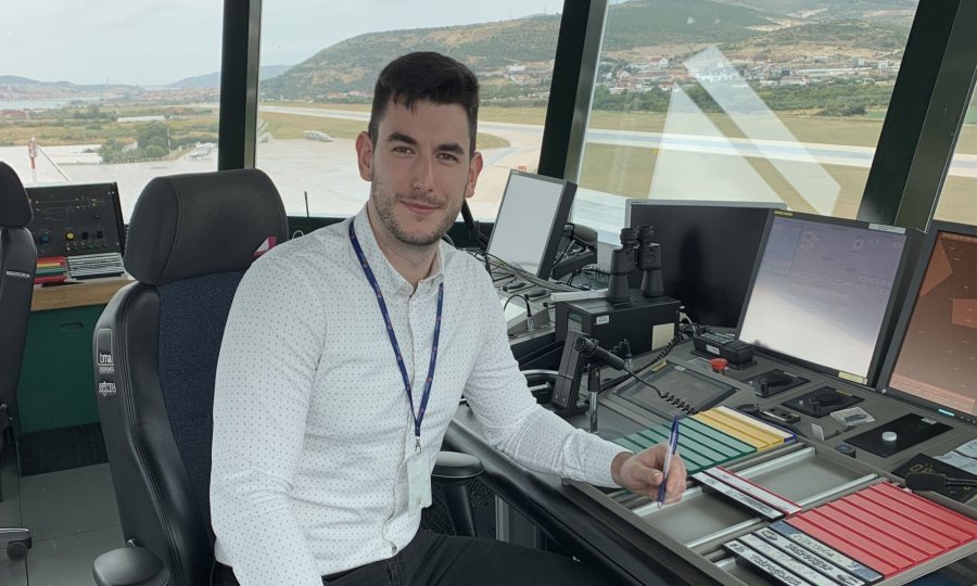 Ante Olujić, novi kontrolor zračnog prometa