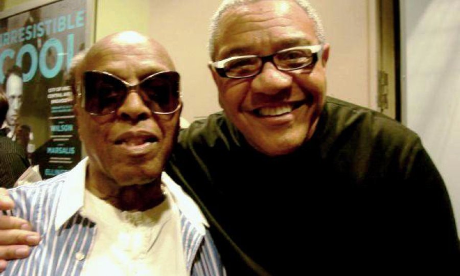Ignacio with Roy Haynes