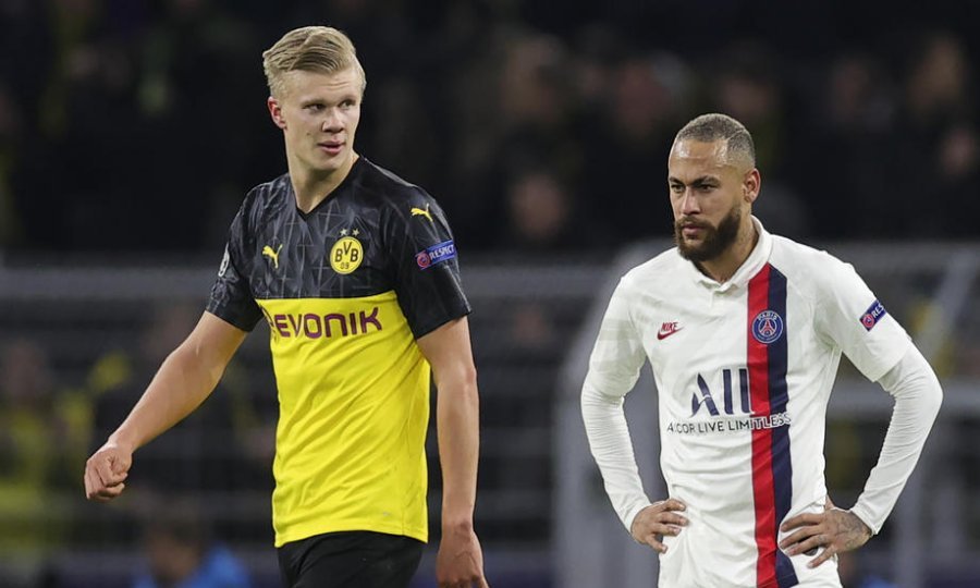 Erling Haaland i Neymar