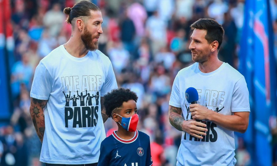 Sergio Ramos (lijevo) i Lionel Messi