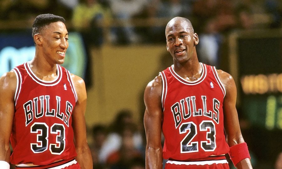 Scottie Pippen i Michael Jordan