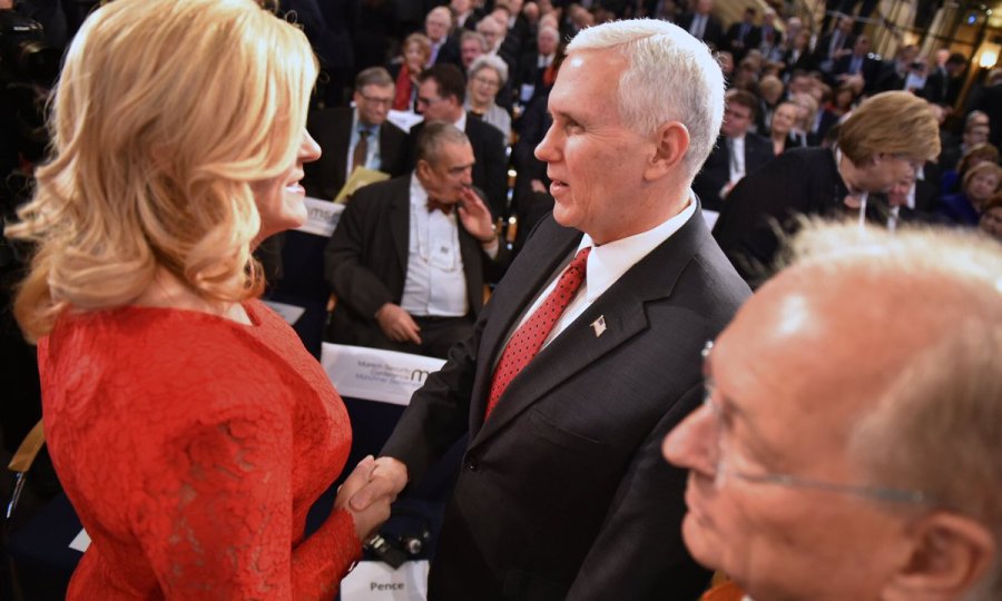 Kolinda Grabar Kitarović i Pence