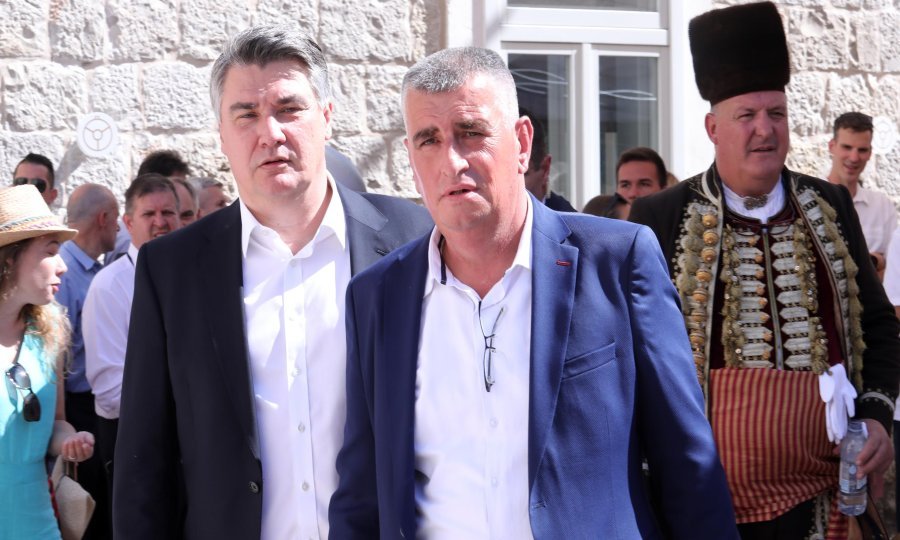 Zoran Milanović i Miro Bulj ljetos u Sinju