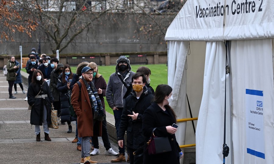 London, cijepljenje protiv koronavirusa