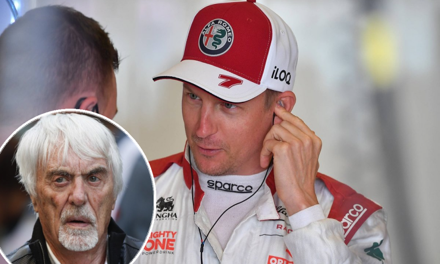 Bernie Ecclestone i Kimi Raikkonen