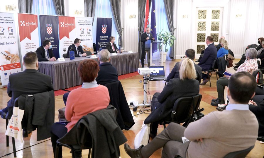 Predstavljen projekt Uspostava platforme s elektroničkim uslugama za e/m-Potpis i e/m-Pecat
