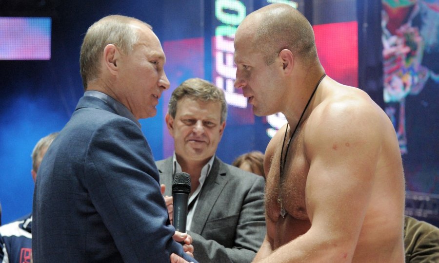 Vladimir Putin i Fedor Emelianenko