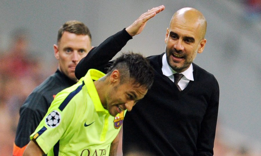 Neymar i Pep Guardiola iz dana u Barceloni