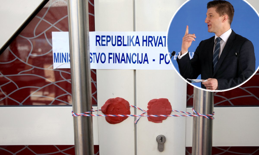 Ministarstvo financija; Zdravko Marić (u krugu)