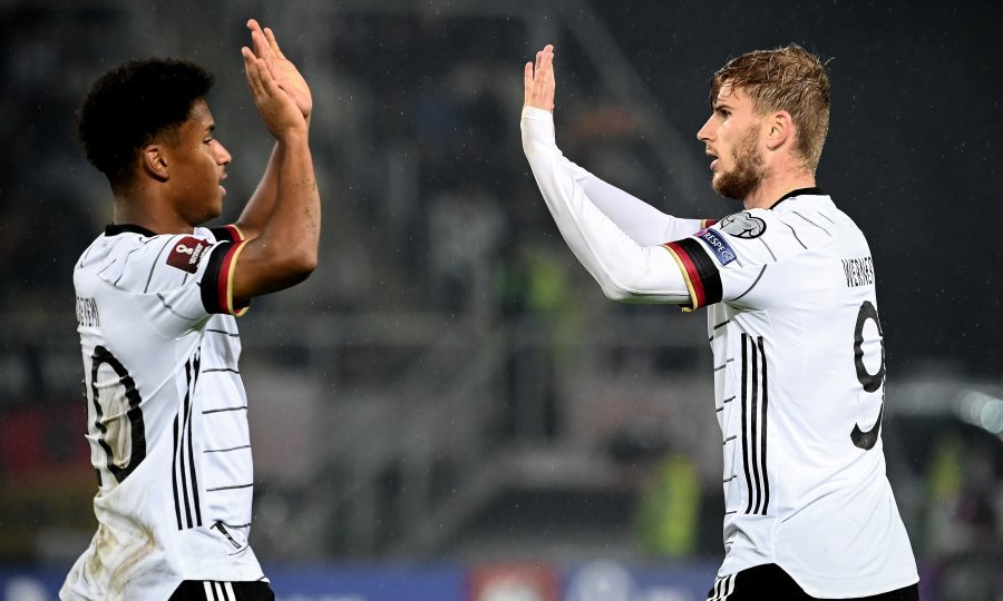 Karim Adeyemi (lijevo) i Timo Werner