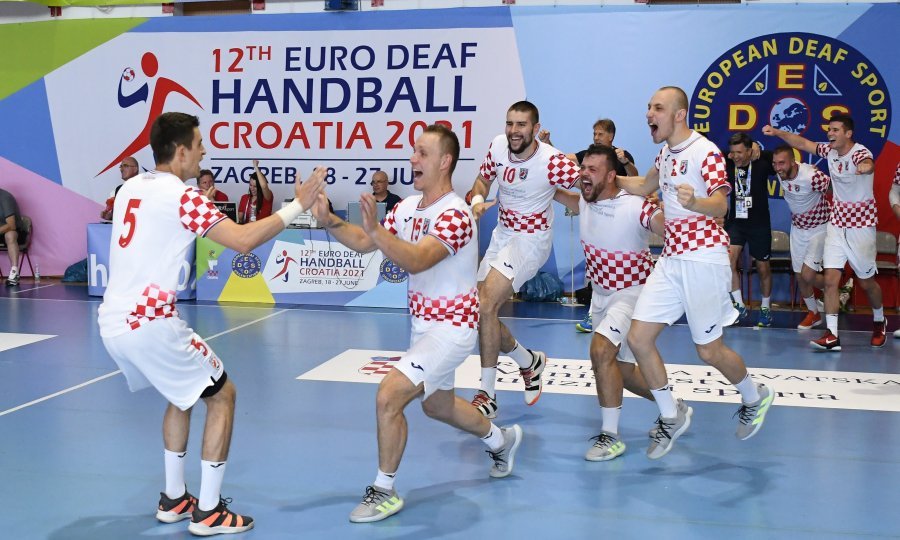 Hrvatski gluhi rukometaši prošle godine postali su europski prvaci