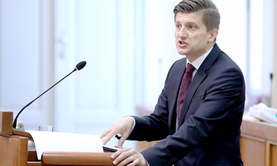Zdravko Marić u Hrvatskom saboru