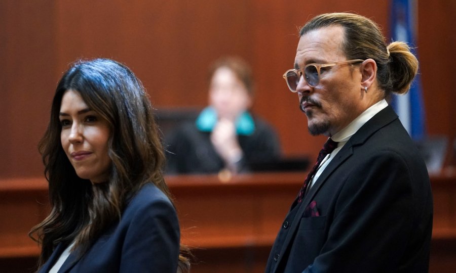 Camille Vasquez i Johnny Depp