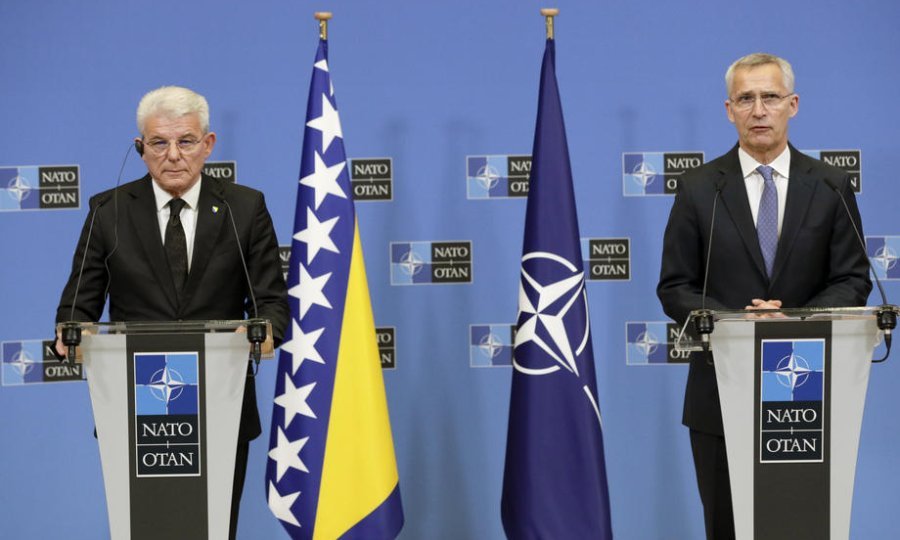 Šefik Džaferović i Jens Stoltenberg