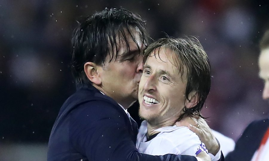 Zlatko Dalić i Luka Modrić