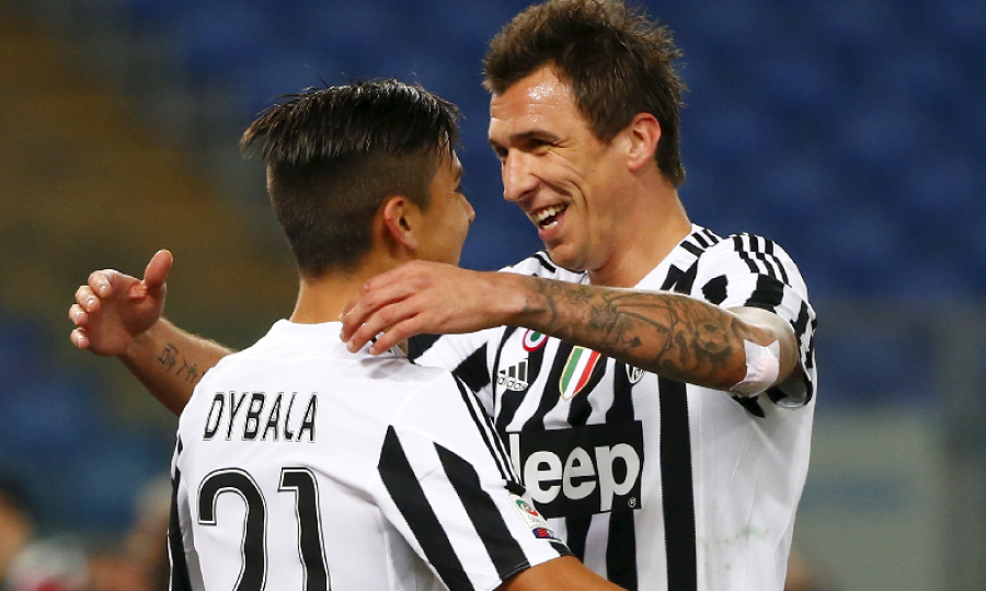 Paulo Dybala i Mario Mandžukić