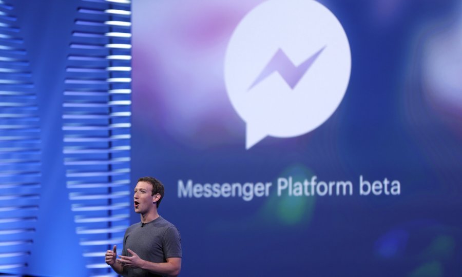 Mark Zuckerberg, Facebook F8, 2016.