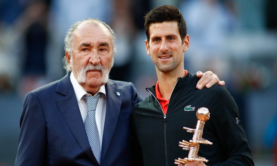 Ion Tiriac i Novak Đoković