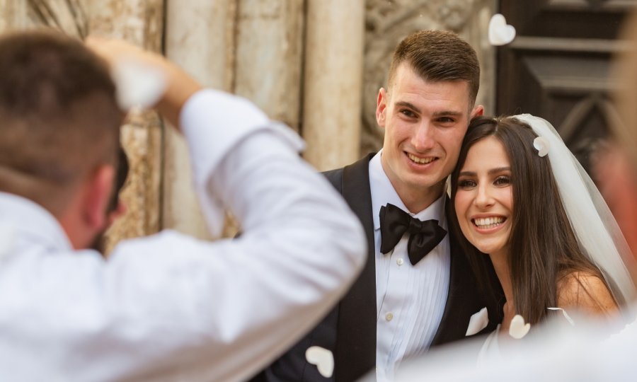 Vjenčanje Dominika Livakovića i Helene Matić