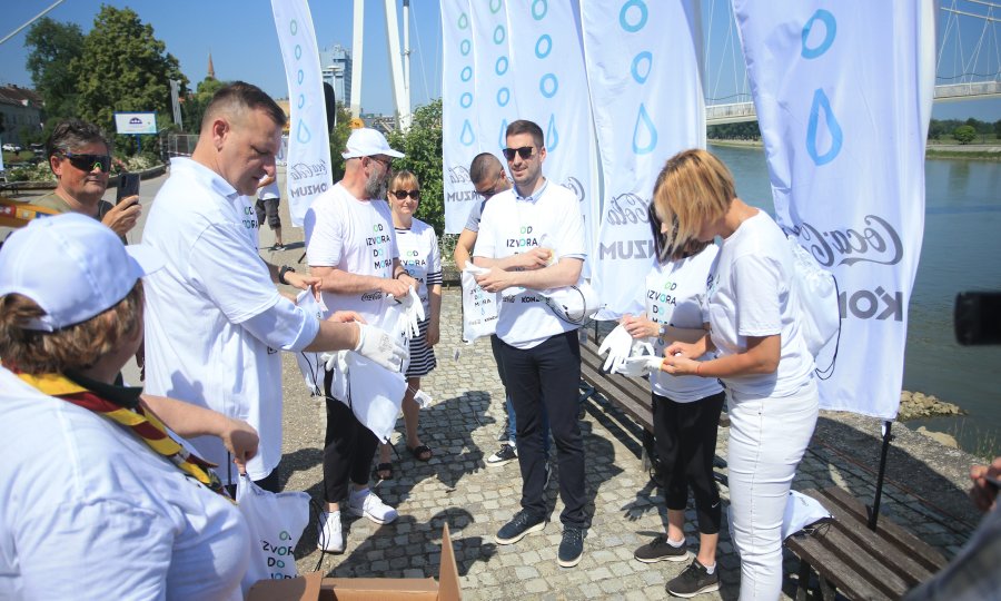 Akcija čišćenja 'Od izvora do mora' u Osijeku
