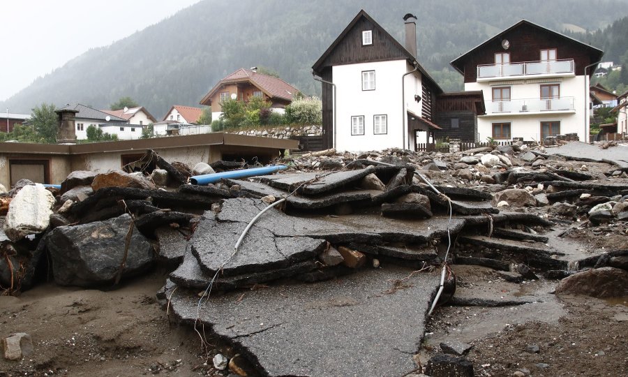 Poplave i klizišta u Austriji