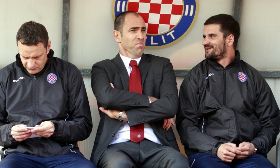 Slijeva Hari Vukas, Igor Tudor i Jurica Vučko