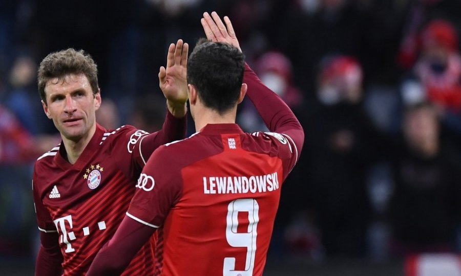 Thomas Müller i Rober Lewandowski iz 'sretnih dana' u Bayernu