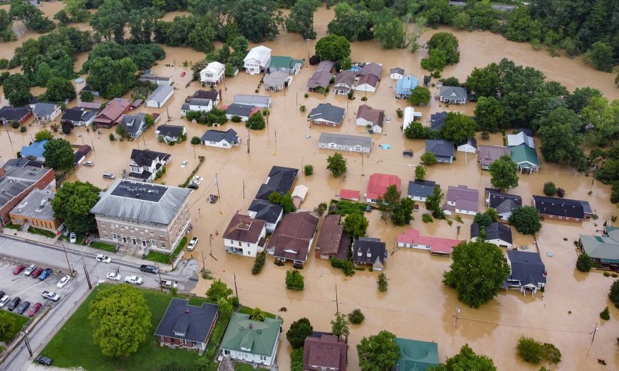Neka mjesta u Kentuckyju su gotovo potpuno potopljena