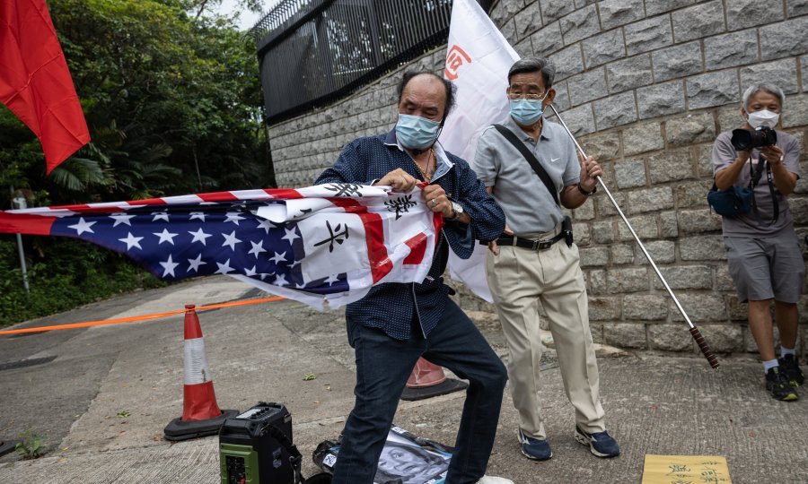 Prosvjednici u Hong Kongu