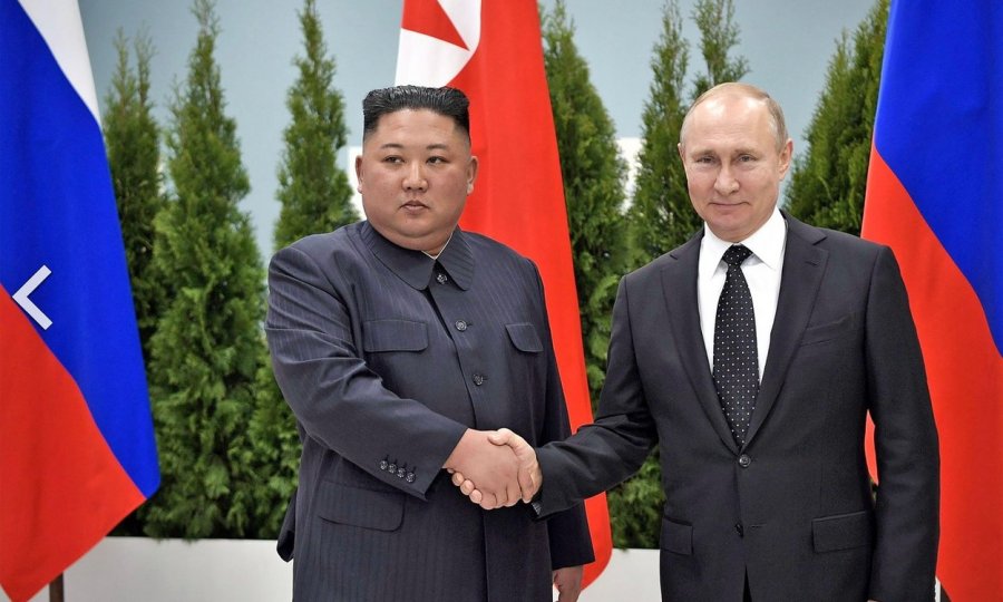 Kim Jong Un i Vladimir Putin