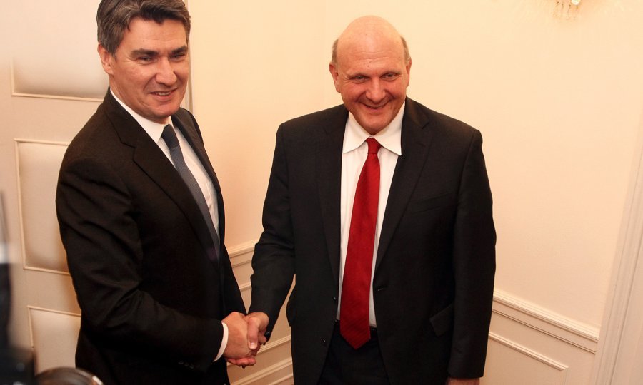 Zoran Milanović i Steve Ballmer