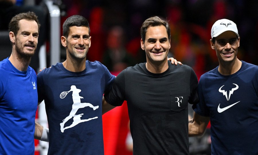 Andy Murray, Novak Đoković, Roger Federer i Rafael Nadal