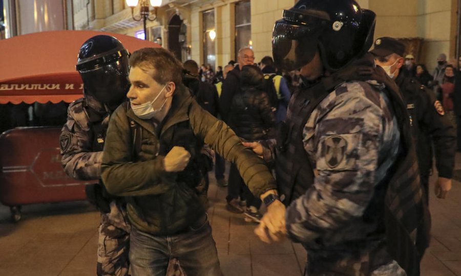 Prosvjed protiv mobilizacije u Rusiji