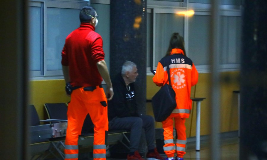 Marko Bonifačić prosvjeduje u zgradi Poglavarstva