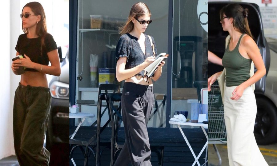 Hailey Bieber, Kaia Gerber i Kendall Jenner