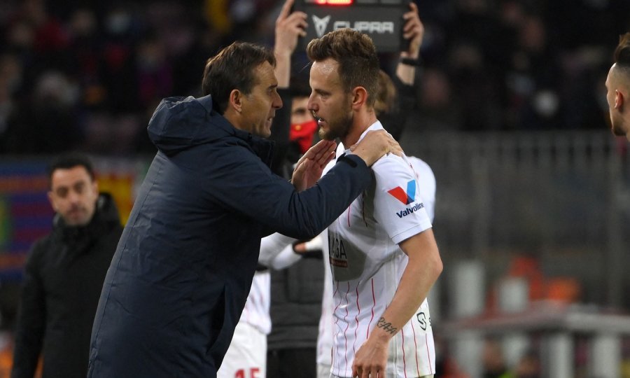 Julen Lopetegui i Ivan Rakitić