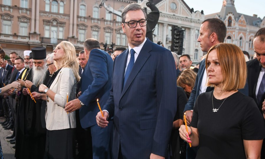 Aleksandar Vučić na obilježavanju obljetnice Oluje u Novom Sadu