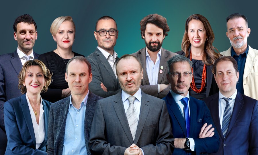 Roberto Kutić, Ivana Gažić, Vedran Bilas, Boris Jokić, Irena Weber, Renato Baretić, Martina Dalić, Kostas Nebis, Željko Lovrinčević,Boris Vujčić, Christoph Schoefboeck