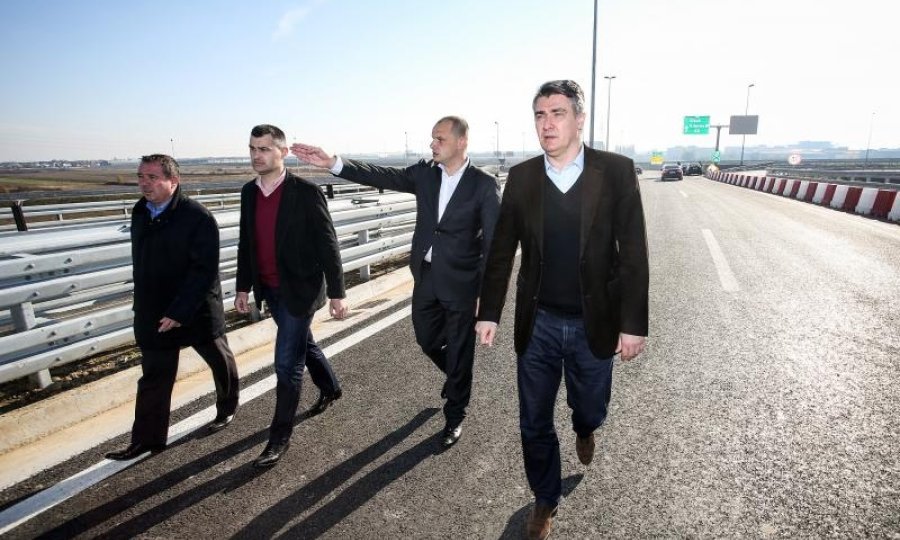 Zoran Milanović u obilasku autoceste Zagreb Sisak