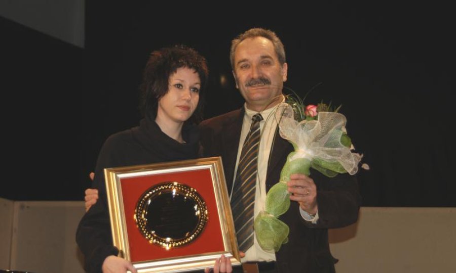 Ivana Kokot i gradonačelnik Bjelovara Antun Korušec