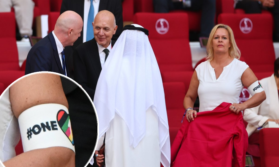 Gianni Infantino, Nancy Faeser