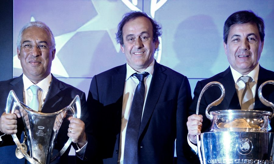 Michel Platini, Antonio Costa i Fernando Gomes