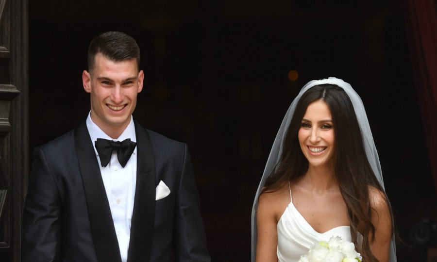Mladi vratar oženio se u lipnju ove godine