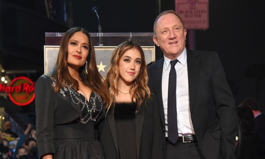 Salma Hayek sa suprugom i kćeri