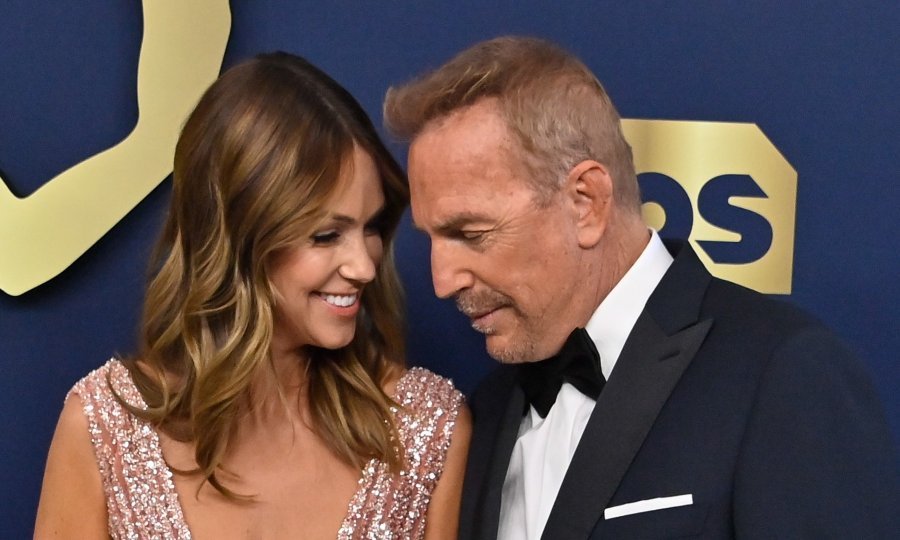 Christine Baumgartner i Kevin Costner