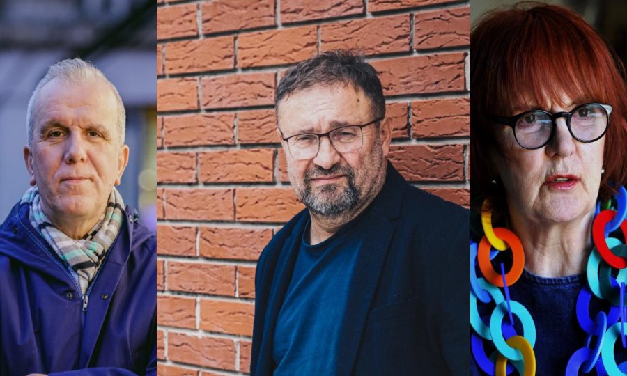 Robert Perišić, Zoran Ferić i Vedrana Rudan