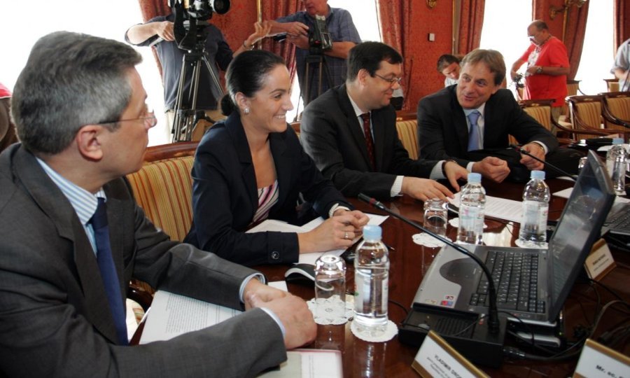 Bianca Matković, Damir Bajs i Božidar Kalmeta u nekim sretnijim vremenima
