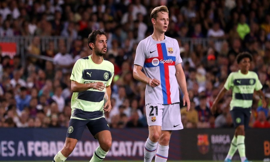Bernardo Silva (lijevo) vs. Frenkie de Jong